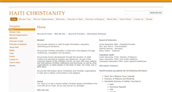 Desktop Screenshot of haitichristianity.org